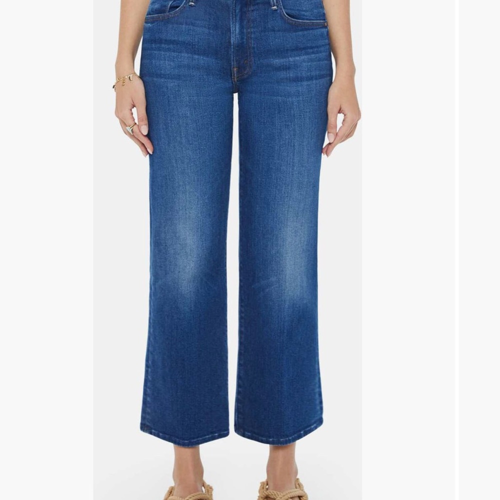 MOTHER Mid Rise Rambler coastal colors